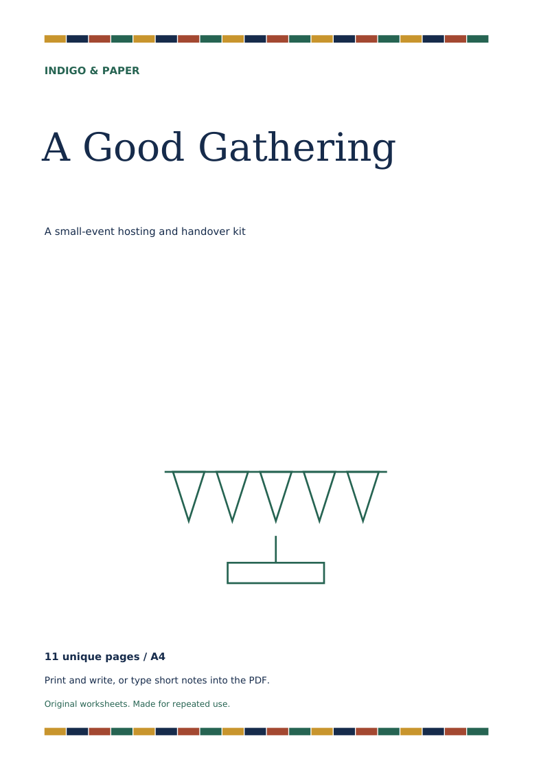 Cover of A Good Gathering