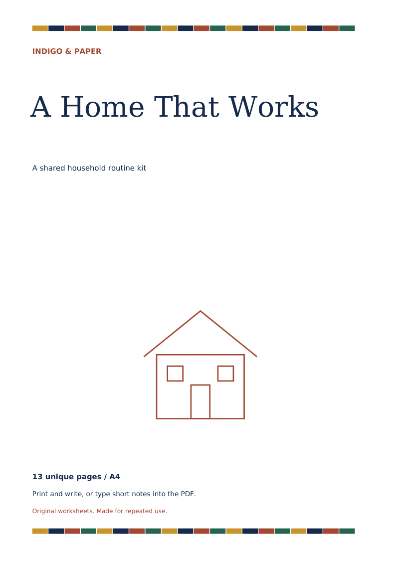 Cover of A Home That Works