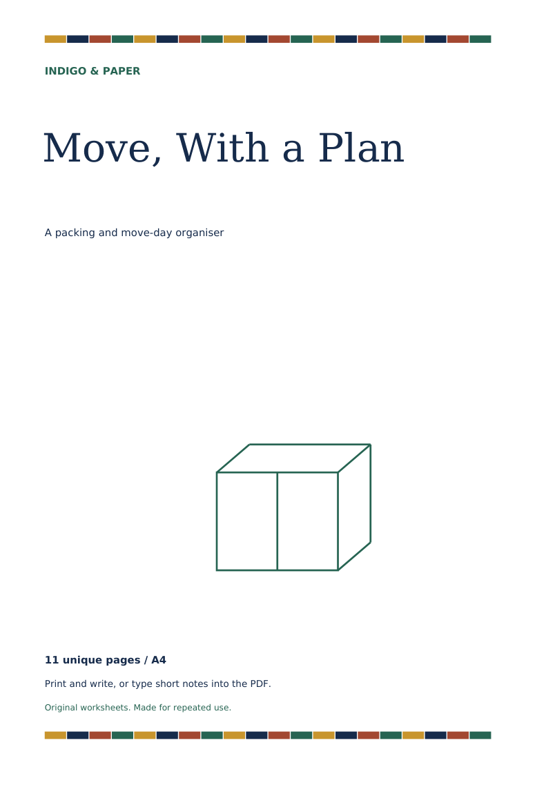 Cover of Move, With a Plan