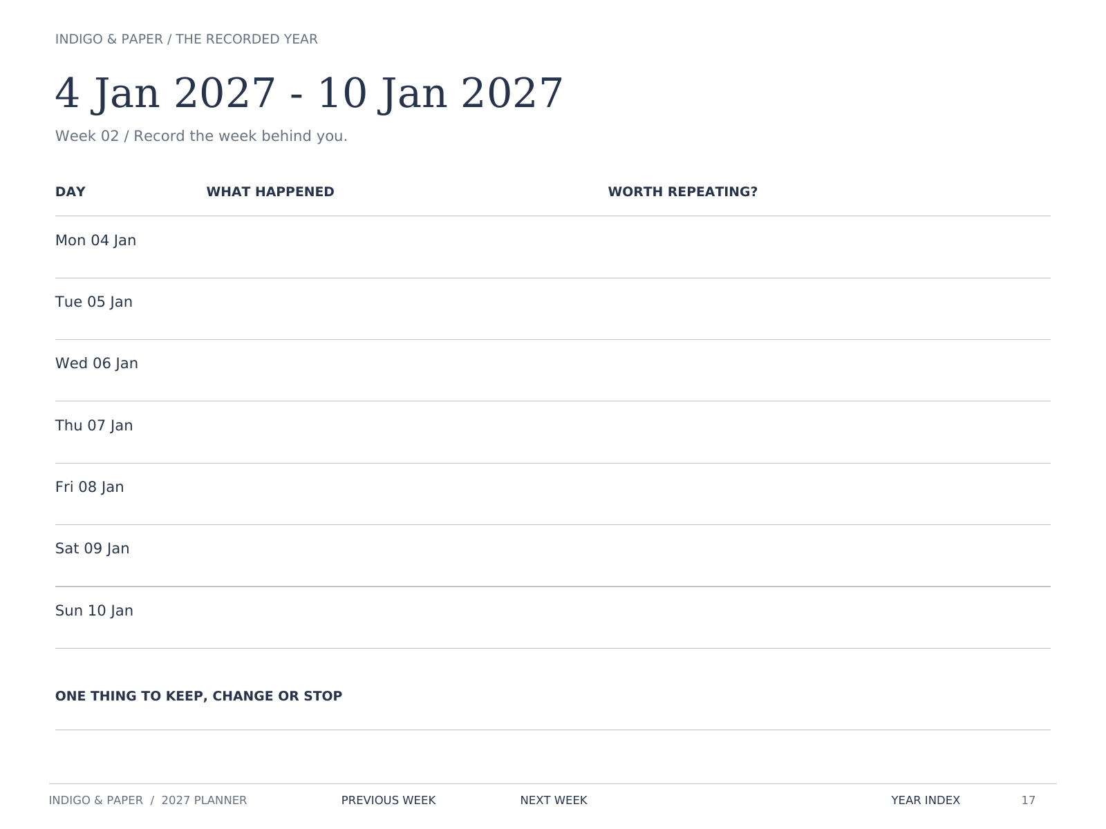 Cover of The 2027 Planner