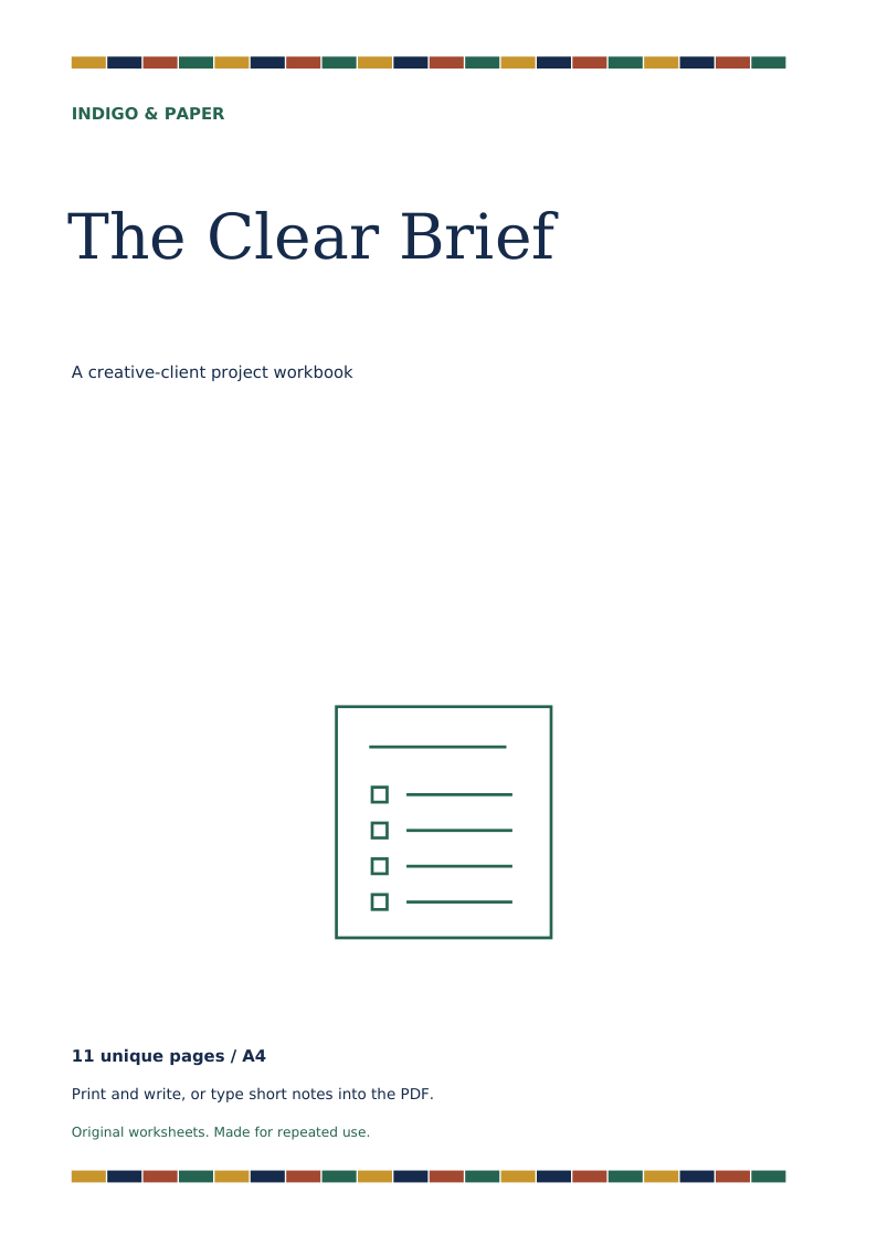 Cover of The Clear Brief