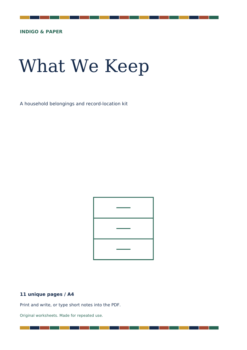 Cover of What We Keep