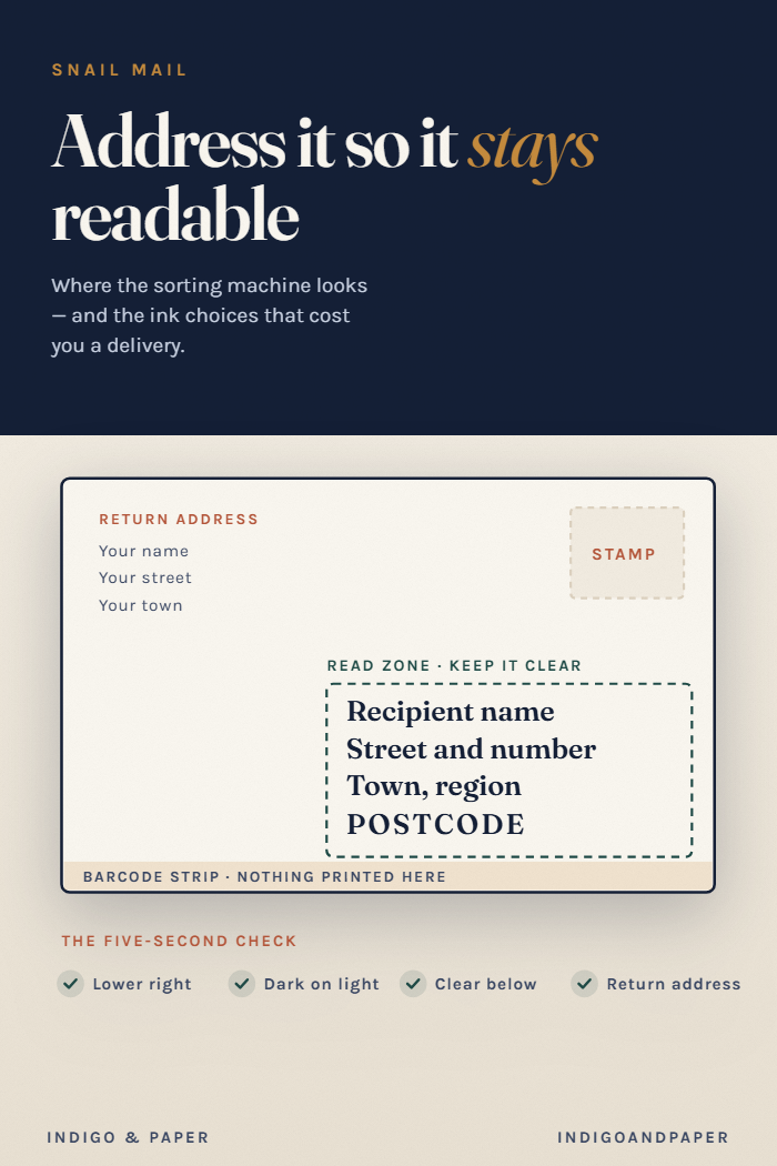 How to Address an Envelope So It Actually Arrives